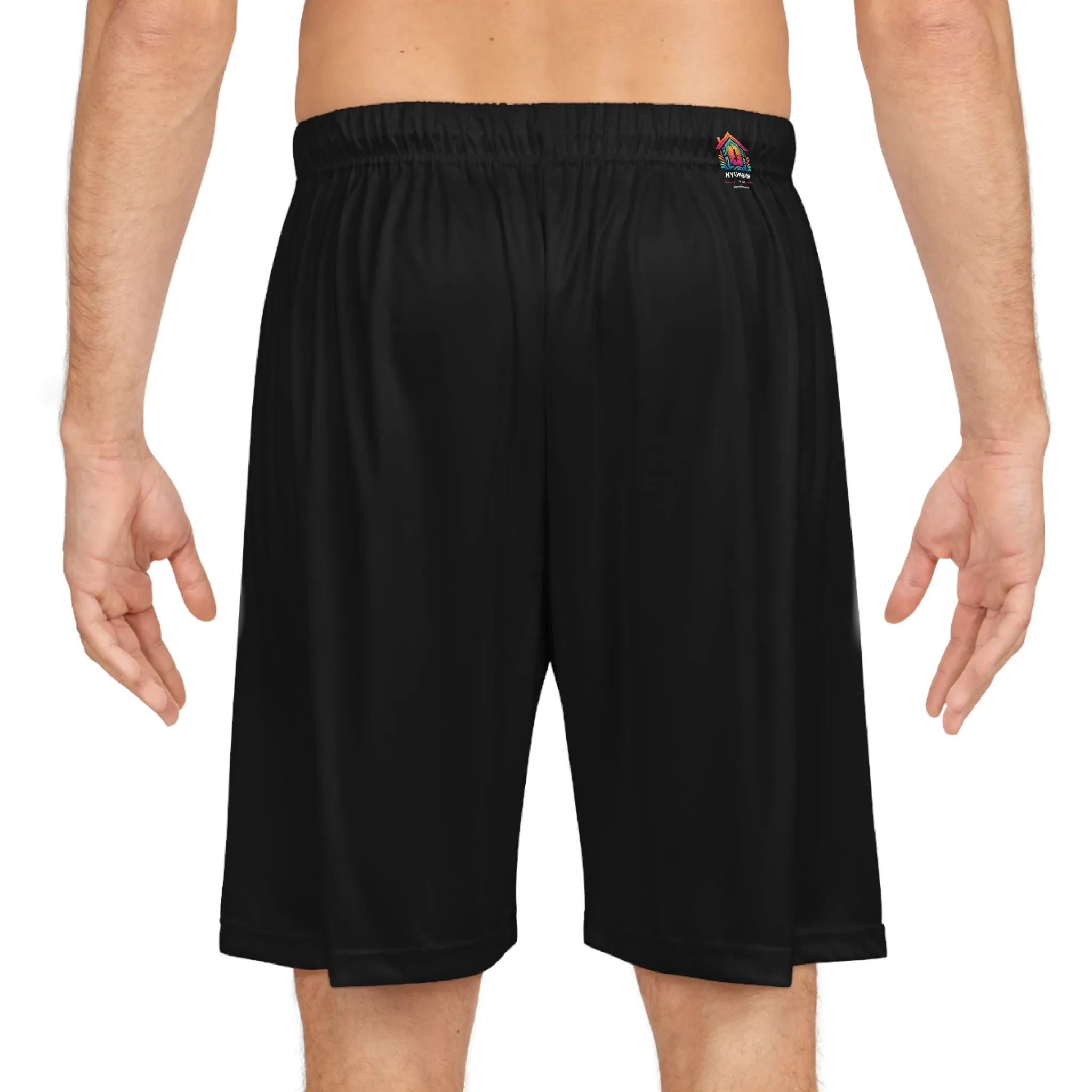 Kenyan Flag Basketball Shorts