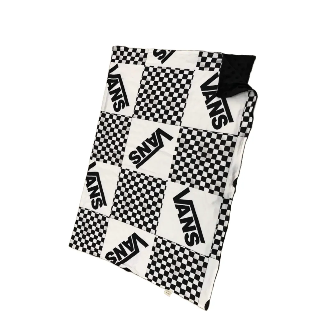 Kids Minkey & Cotton Spandex Blankets - Vans