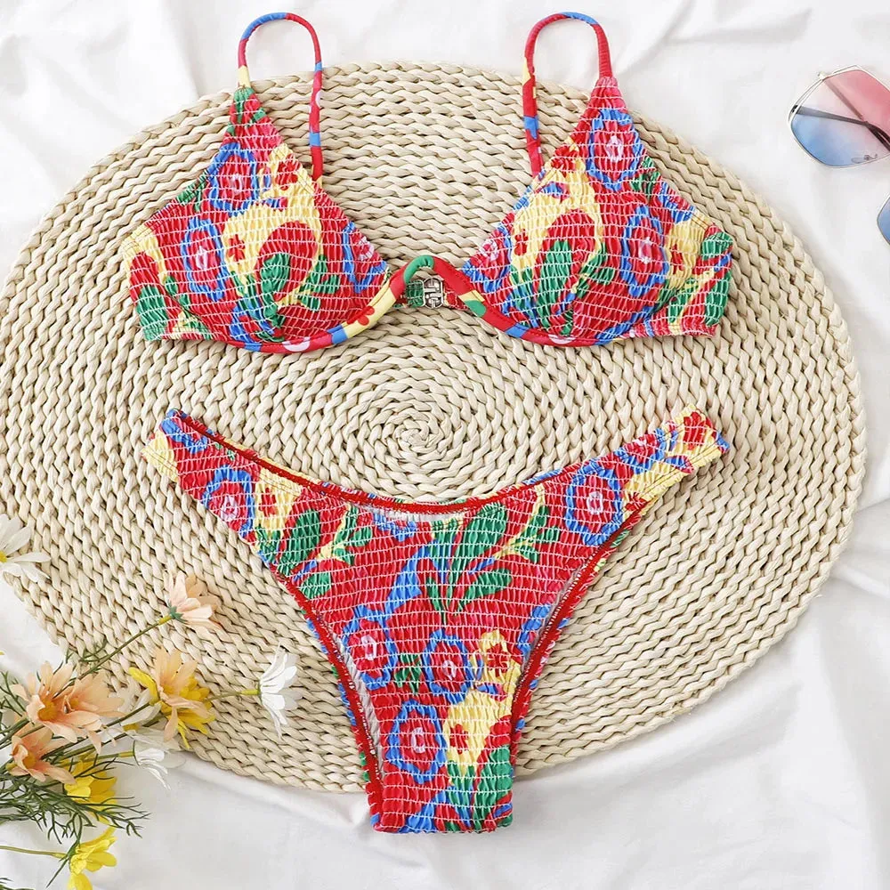 Lauren Sexy Strap Adjustable Spandex Bikini