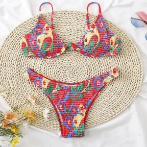 Lauren Sexy Strap Adjustable Spandex Bikini