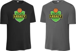 Legacy Basketball short sleeve performance Tee