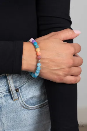 Lotus Chakra - Blue Paparazzi Accessories