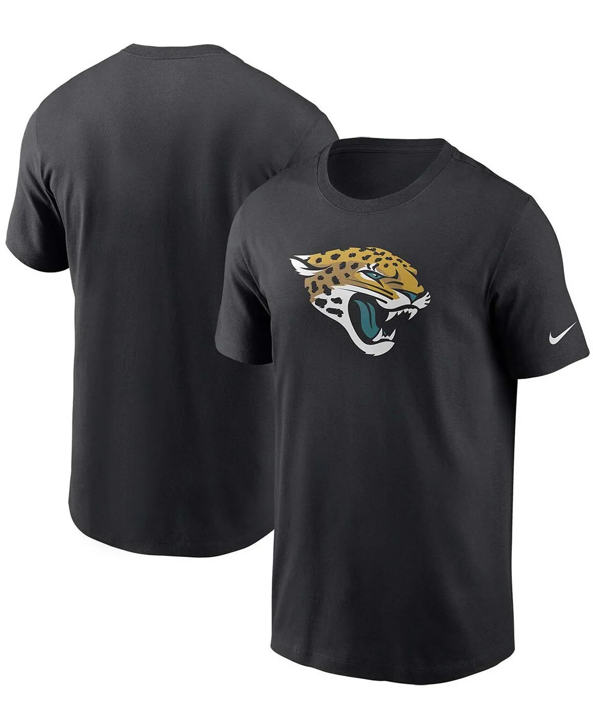 Men's Jacksonville Jaguars Primary Nike Logo T-Shirt Black, Black