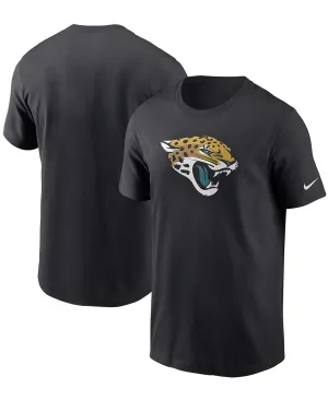 Men's Jacksonville Jaguars Primary Nike Logo T-Shirt Black, Black