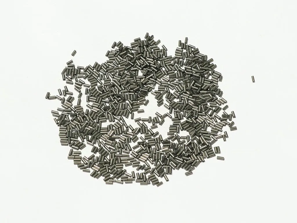Metallic Silver Pipe / Bugle Glass Seed Beads (Wholesale)