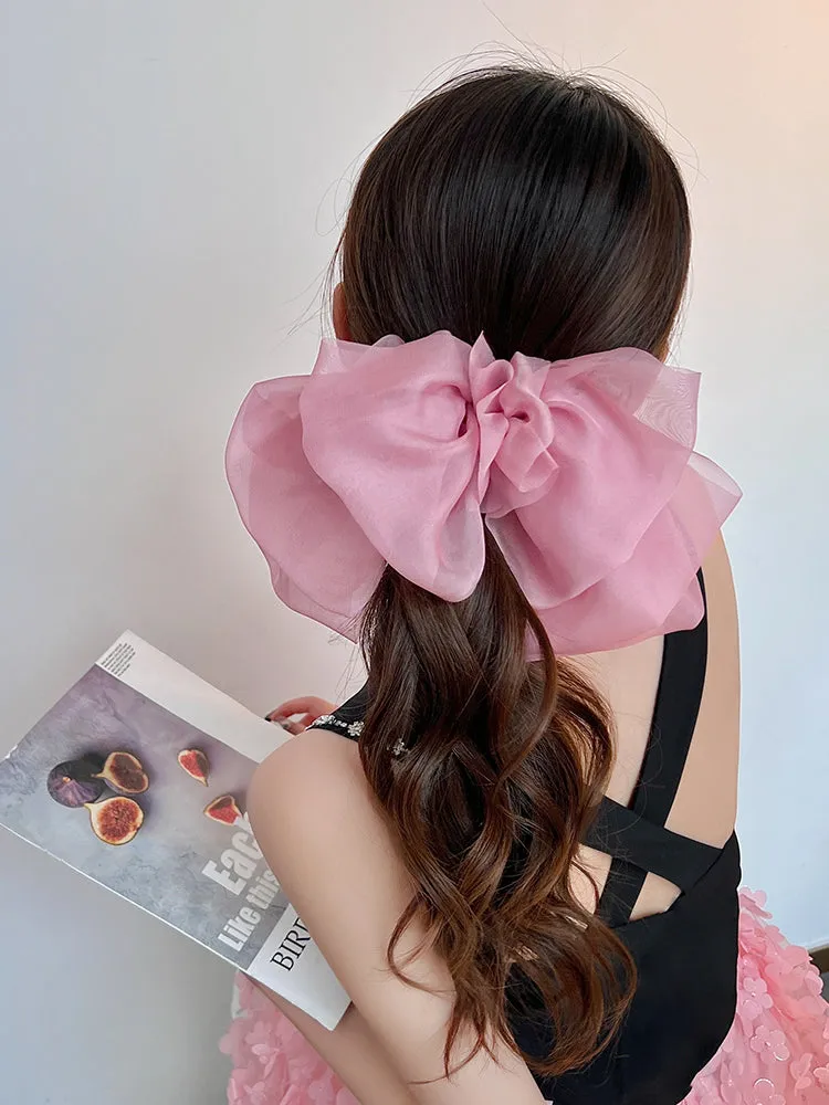 Mini Bow Pit Ribbon Hair Accessorie