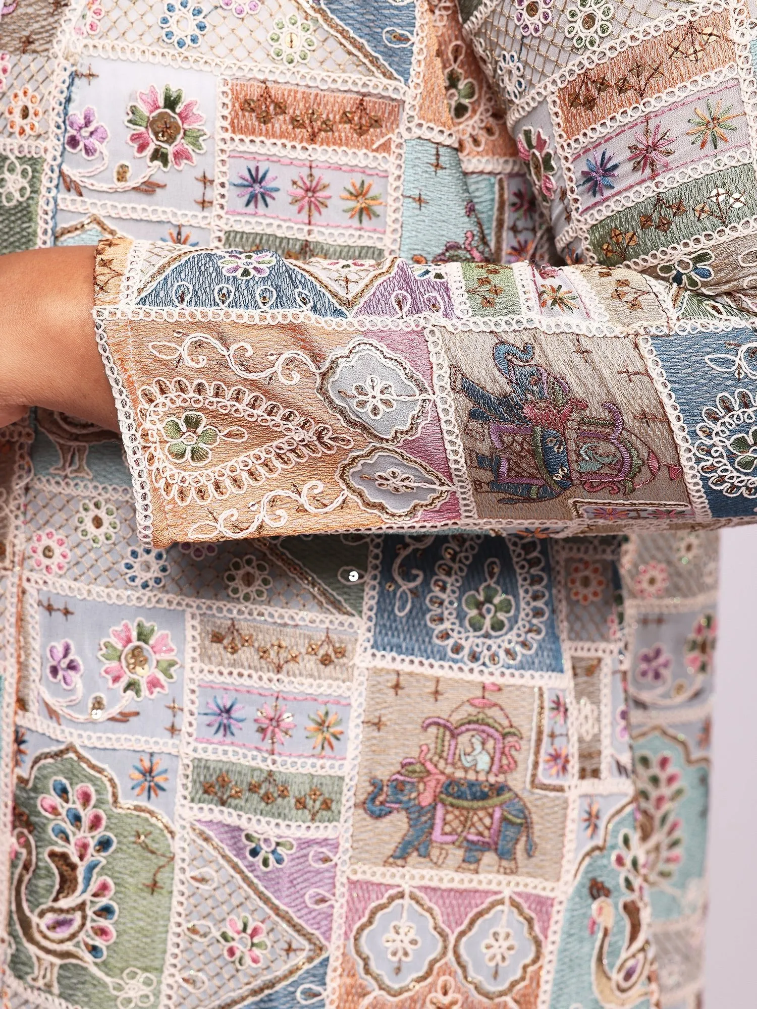 Naira Embroidered Kimono