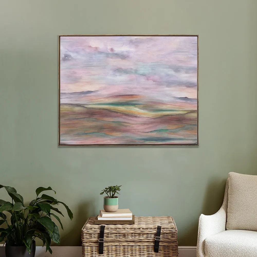 Narnain Framed Canvas Stone