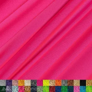 Neon Pink 4 Way Stretch Jordan Nylon Spandex Fabric Wholesale
