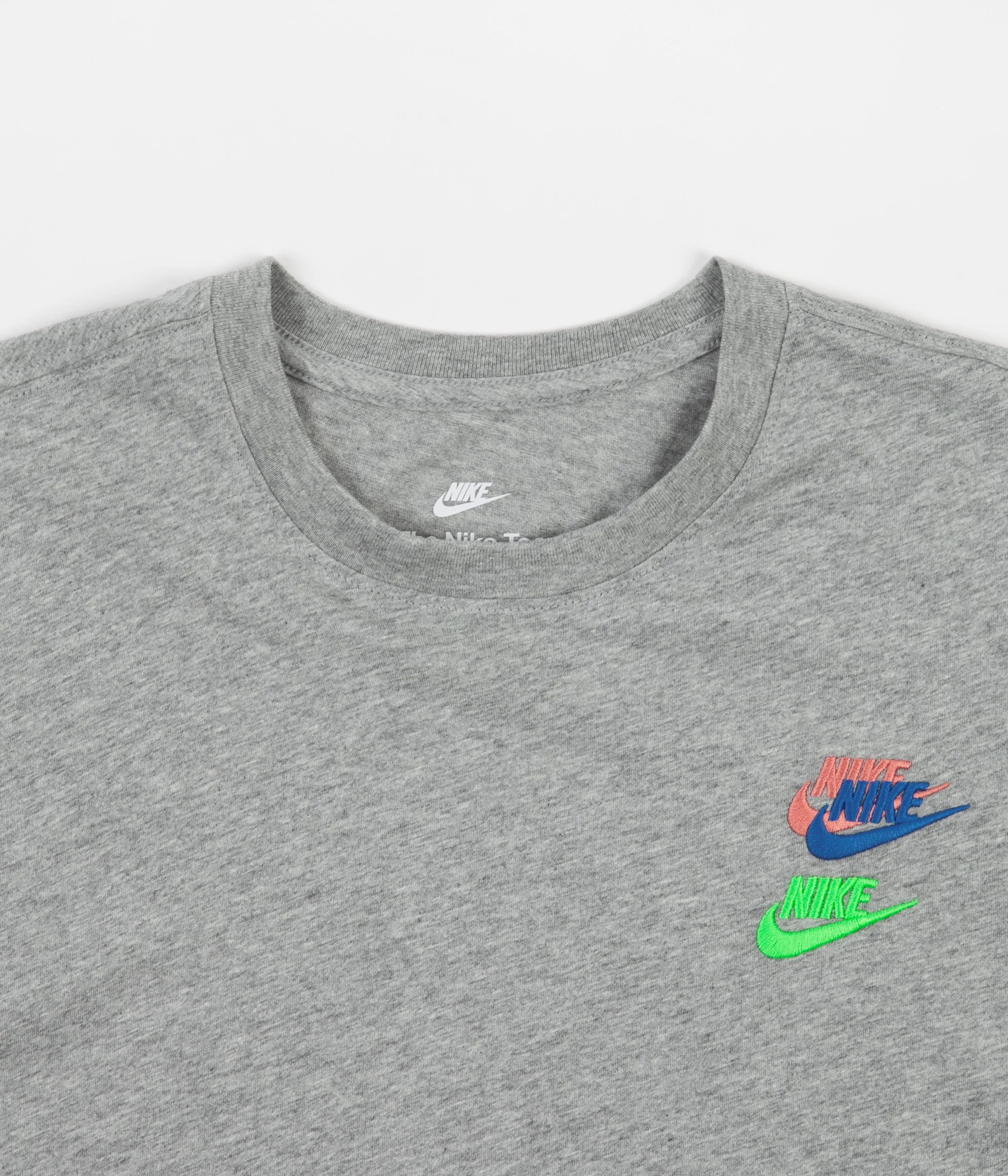 Nike Club Essentials T-Shirt - Dark Grey Heather