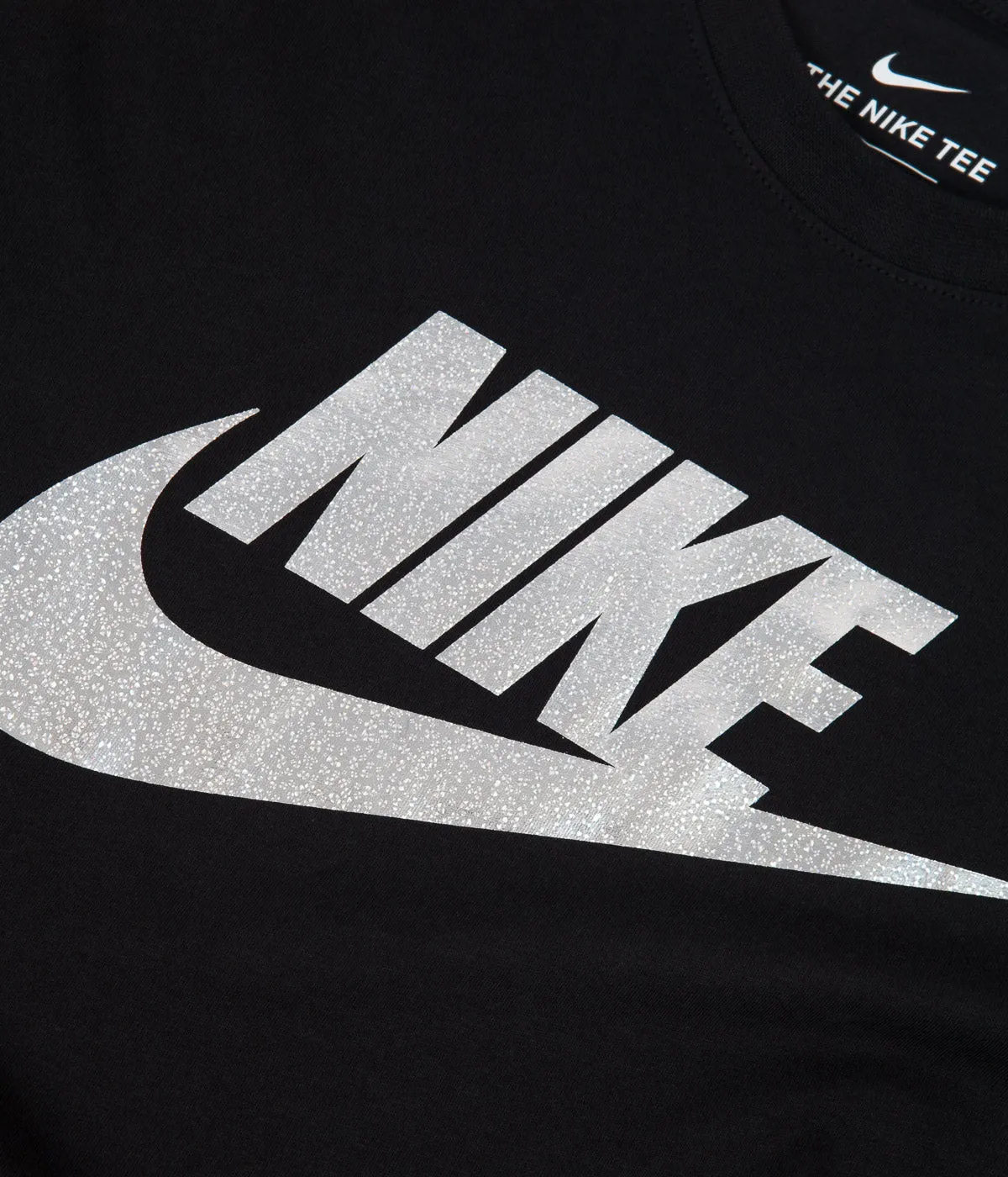 Nike Mosaic Swoosh T-Shirt - Black
