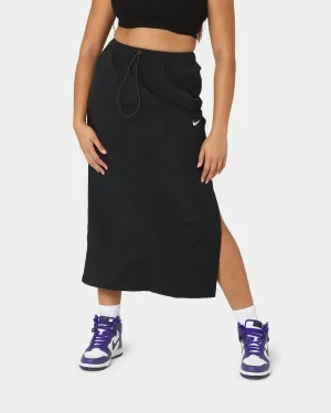Nike Women's Nike Sportswear Essential Woven High-Rise Skirt Black/White