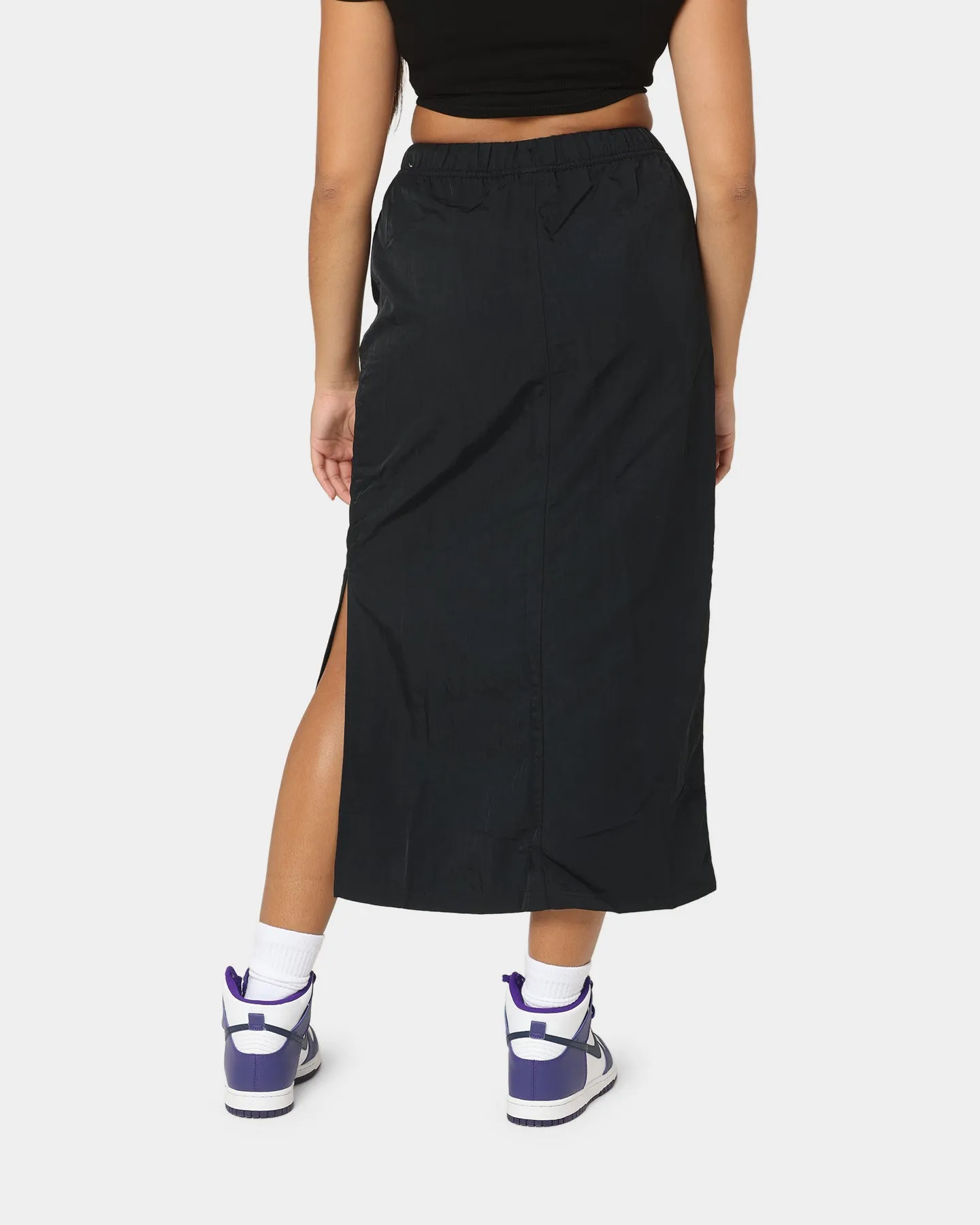 Nike Women's Nike Sportswear Essential Woven High-Rise Skirt Black/White