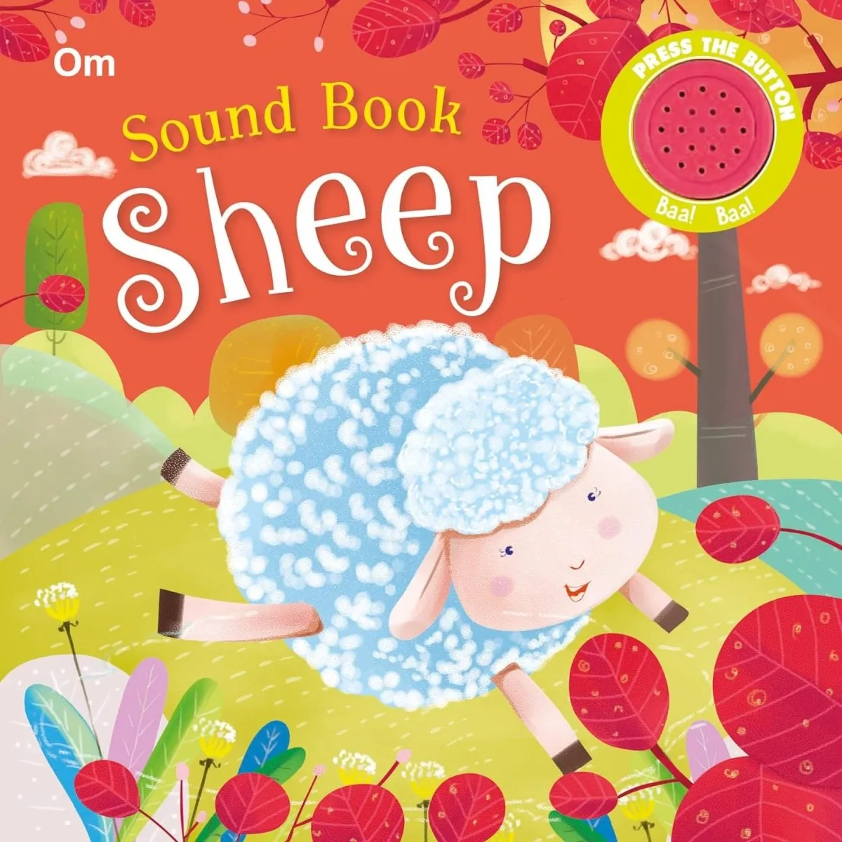 Om Books International Sound Book- Sheep ( Board book )