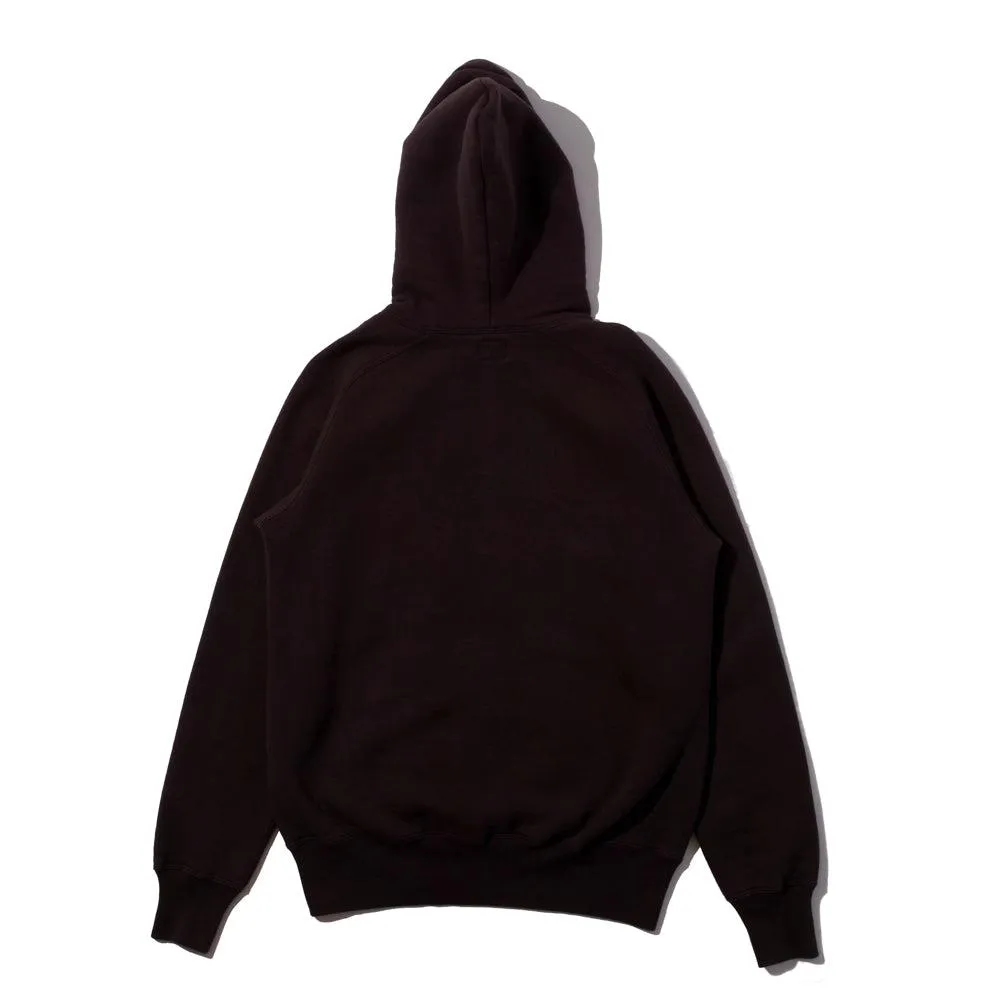 Pherrow's Loopwheel Hooded Sweatshirt Black