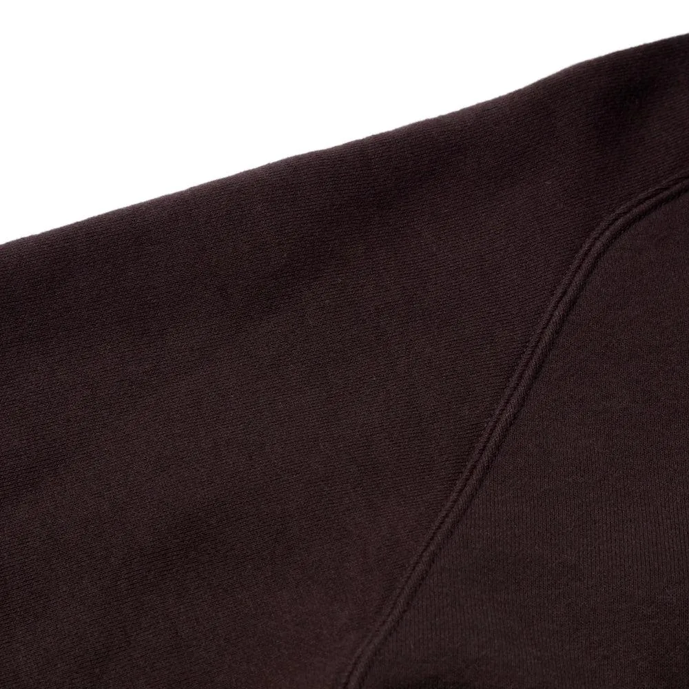 Pherrow's Loopwheel Hooded Sweatshirt Black
