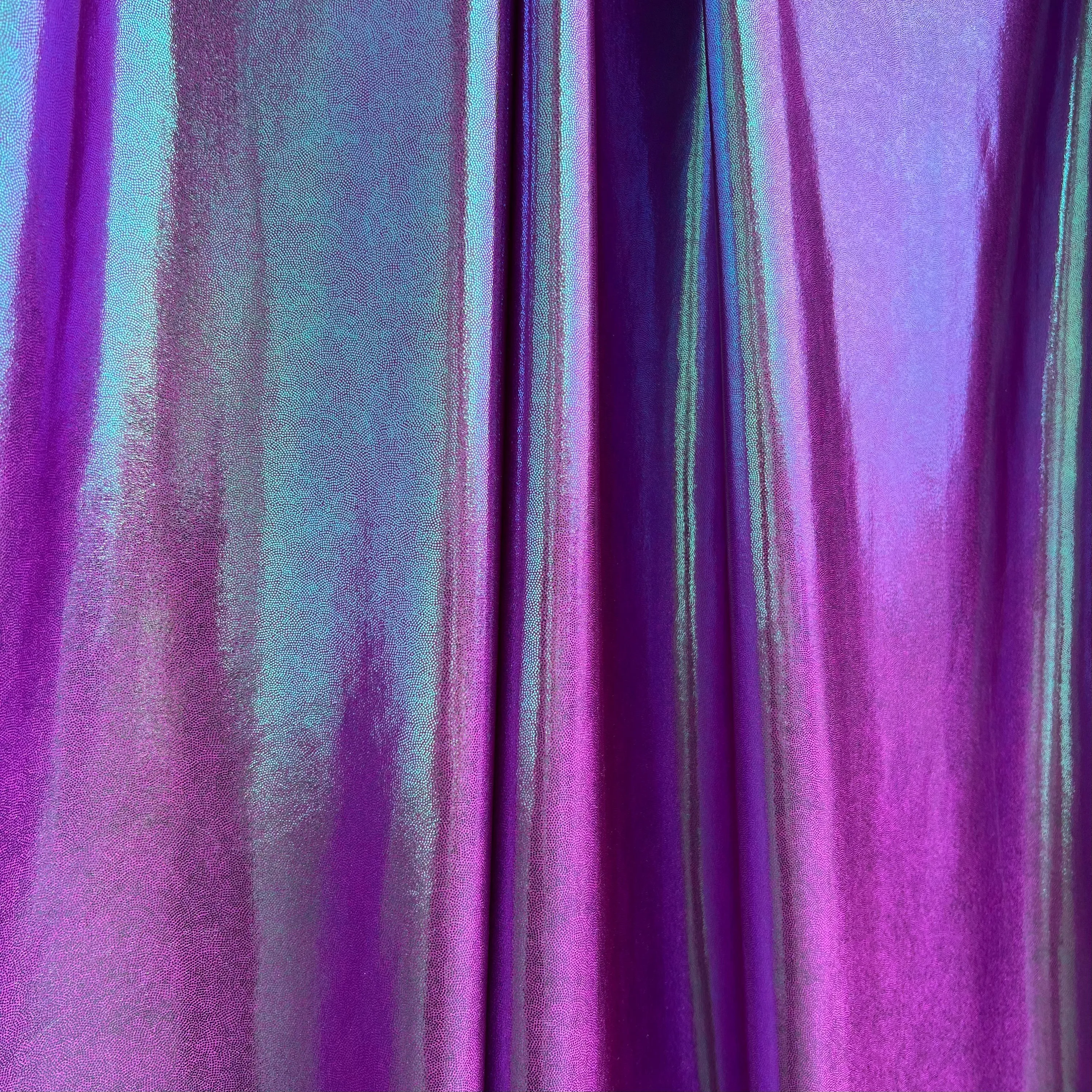 Plumeria Metallic Spandex Fabric