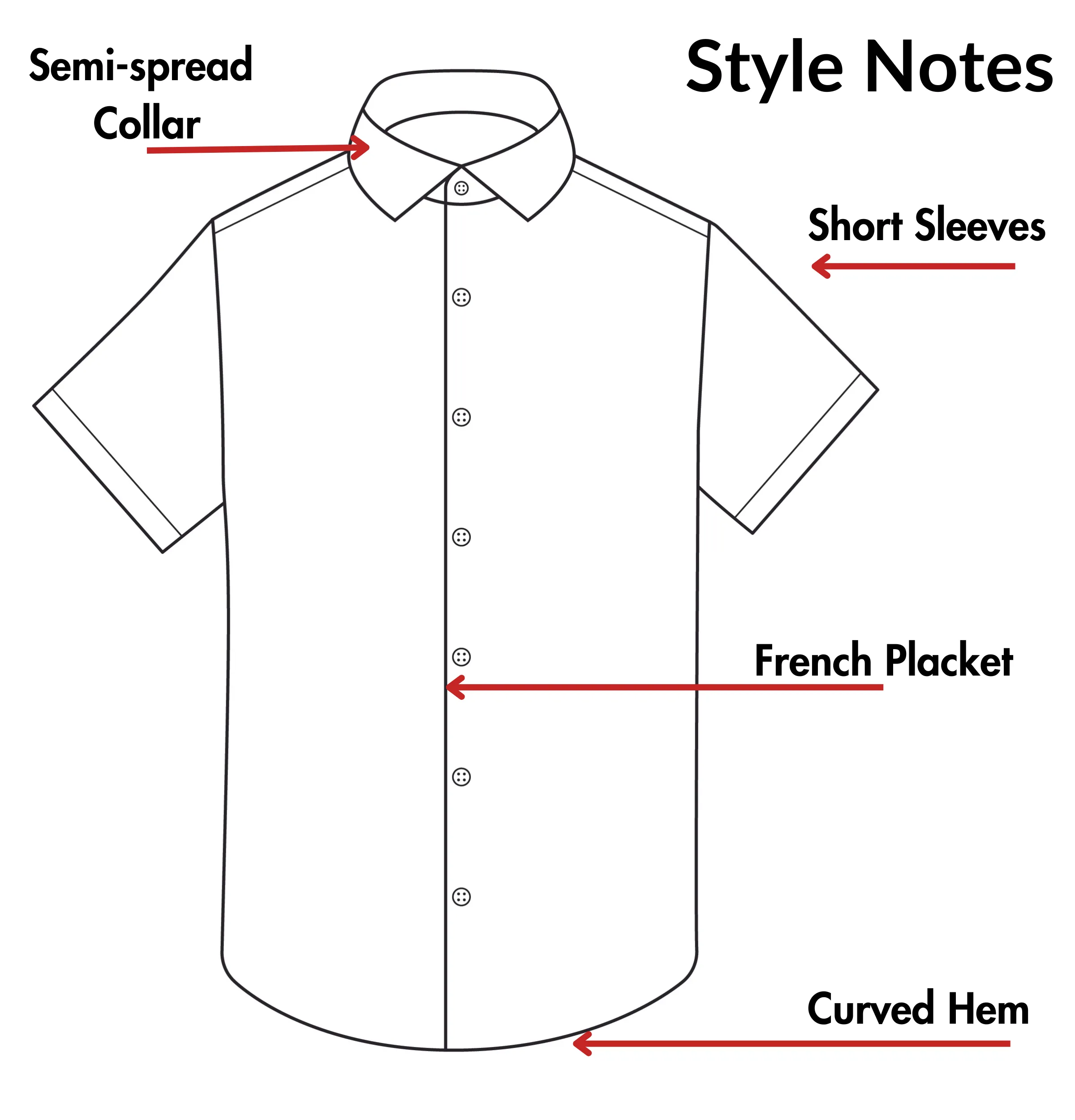 Pure Cotton - Short Sleeve - Black & White Checks Style 6