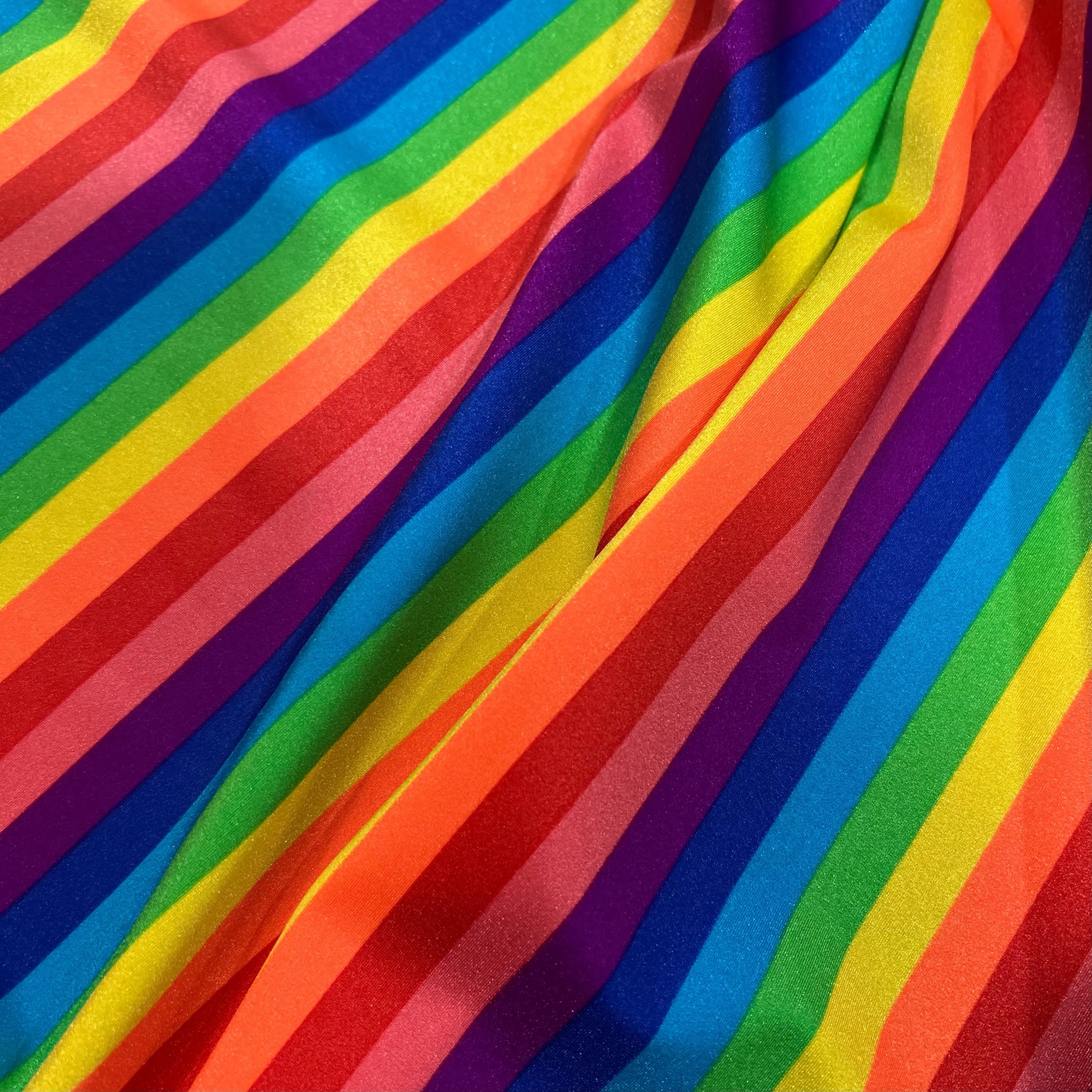 Rainbow Stripe Fabric
