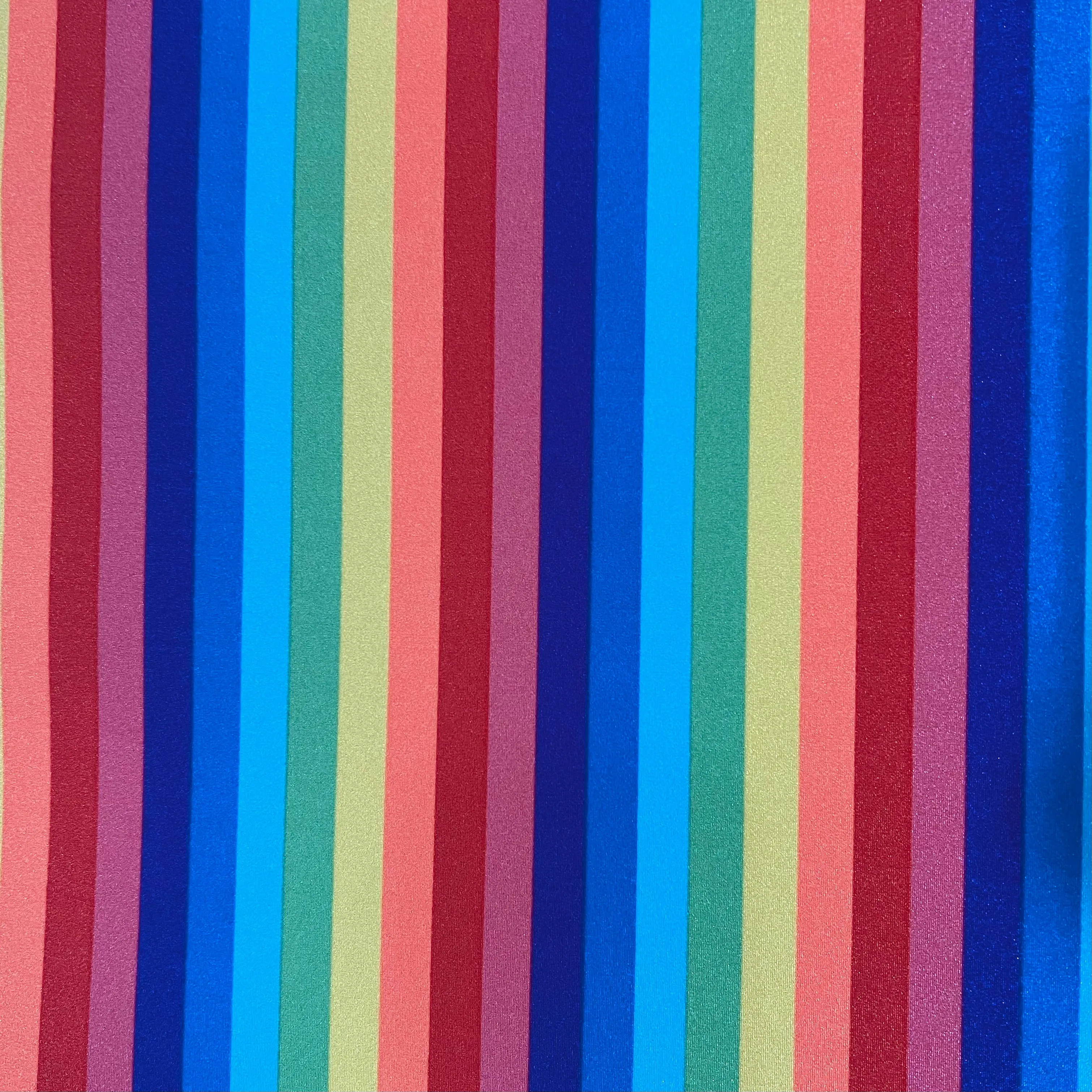 Rainbow Stripe Fabric