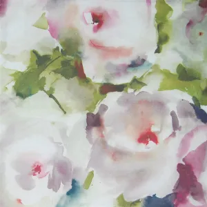 Rosa Printed Cotton Fabric Remnant Spring