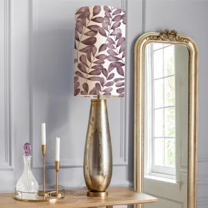 Rowan Anna & Minerva Complete Table Lamp Glass/Dusk