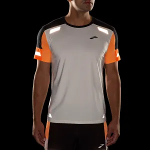 Run Visible Short Sleeve 2.0 | Ecru/Fluoro Flash/Black