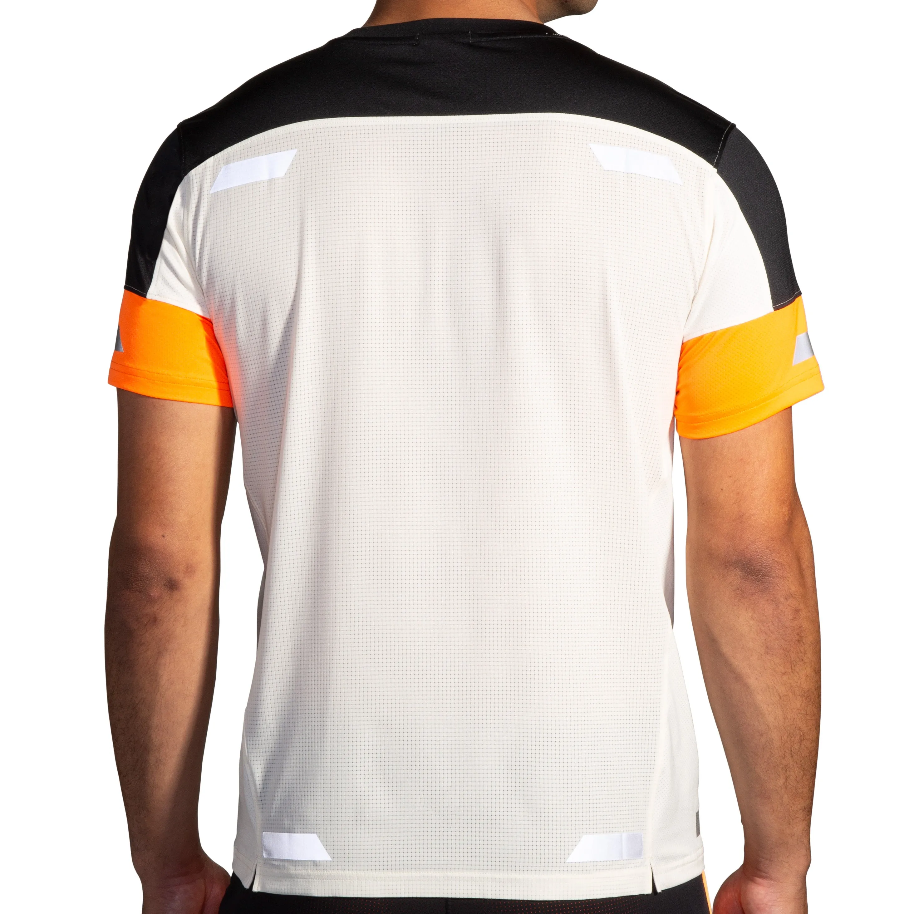Run Visible Short Sleeve 2.0 | Ecru/Fluoro Flash/Black
