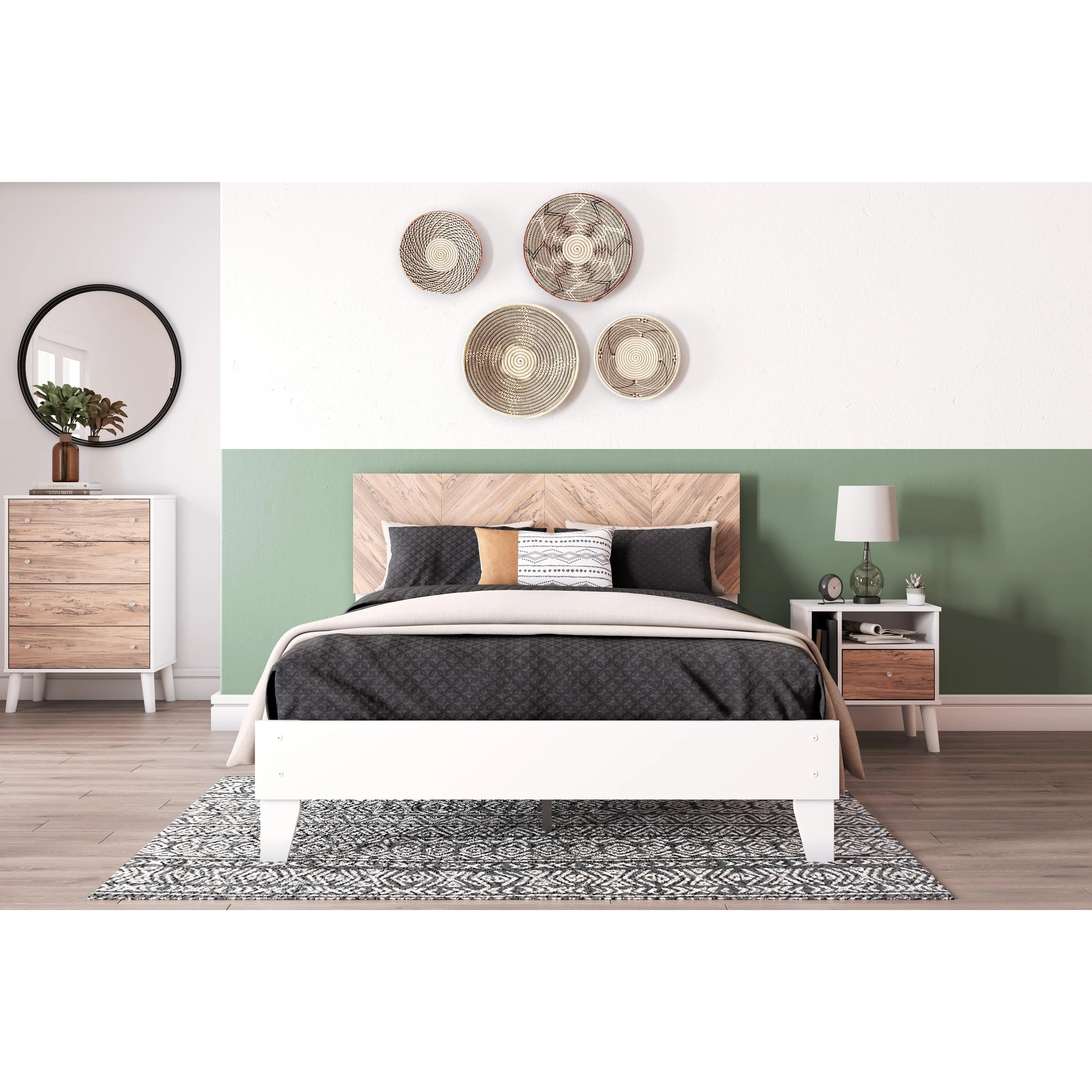 Signature Design by Ashley Piperton Queen Platform Bed EB1221-113