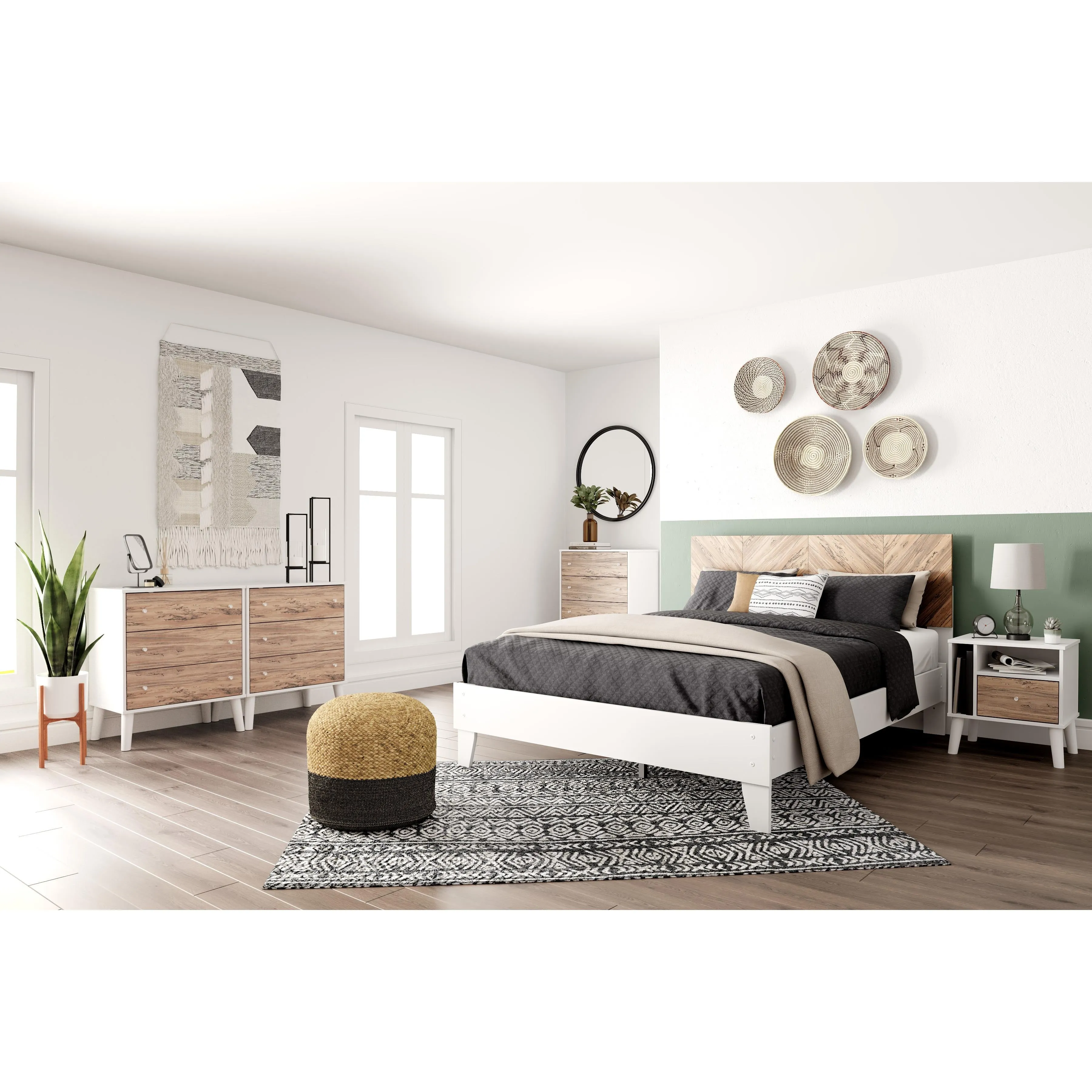 Signature Design by Ashley Piperton Queen Platform Bed EB1221-113