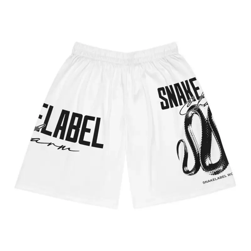 Snake Basketball Shorts - Moisture-Wicking & Odor-Resistant, Adjustable Waistband & Extra Light Fabric, Made in USA