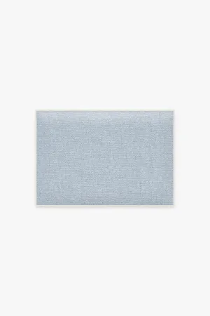 Solid Light Blue Bath Mat