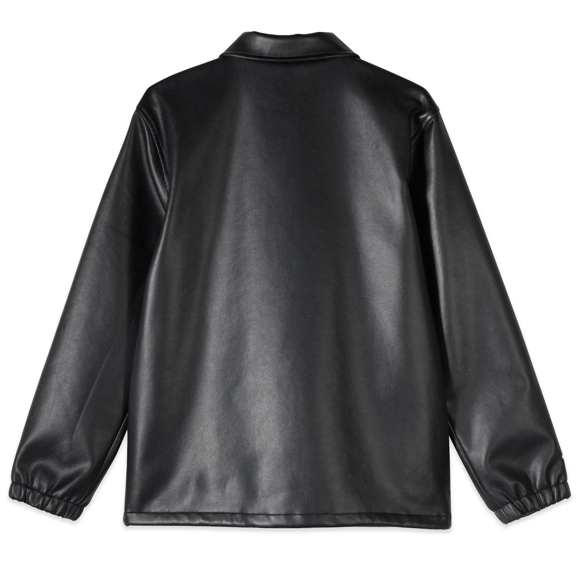 Stussy PU Coach Jacket Black