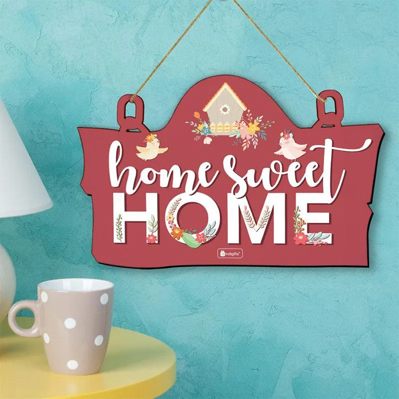 Sweetest Home Wall Accent - Red