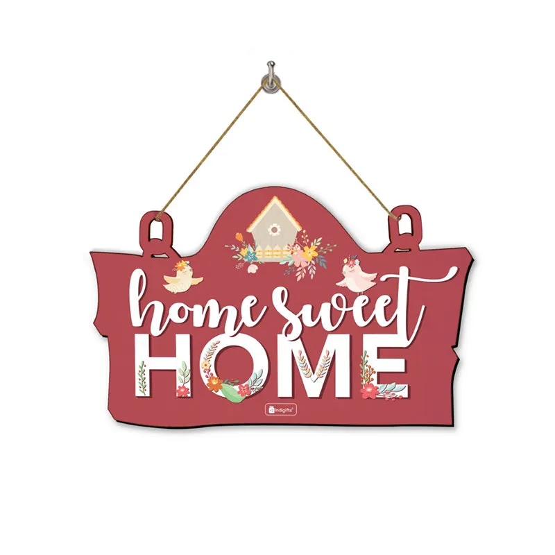 Sweetest Home Wall Accent - Red