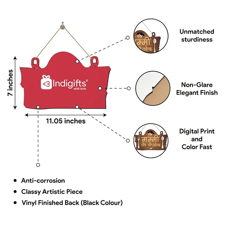 Sweetest Home Wall Accent - Red