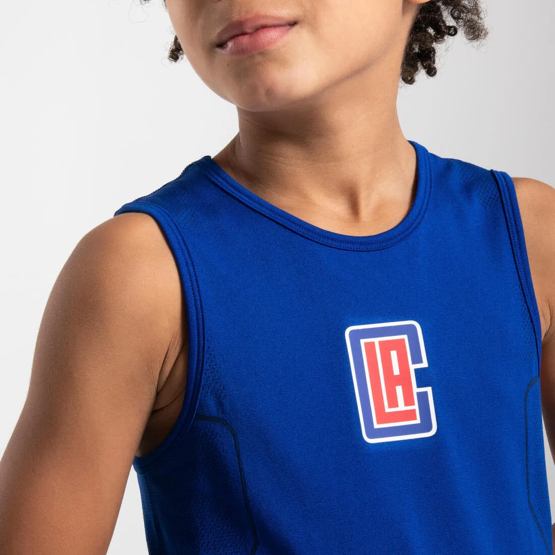 Tarmak Kid's UT500 Slim Fit Basketball Base Layer Jersey