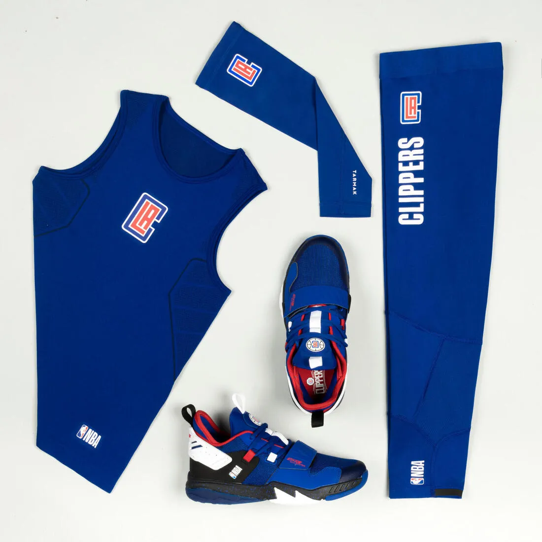 Tarmak Kid's UT500 Slim Fit Basketball Base Layer Jersey