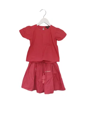 Velveteen Skirt Set 4T