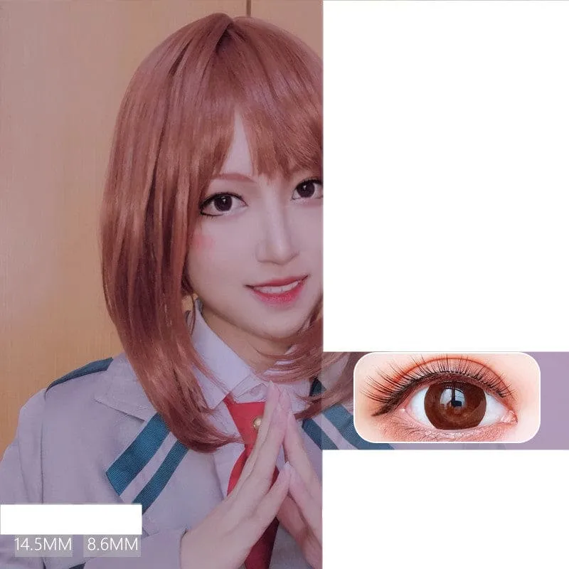 Vibrant Large Diameter Color Contact Lenses in Elsa Blue