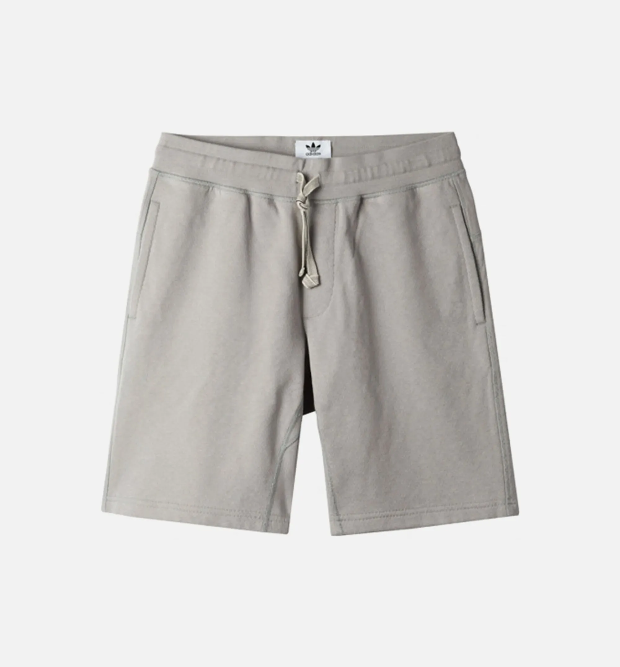 Wings   Horns Bonded Linen Mens Shorts - Solid Grey