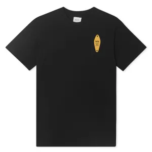 Wood Wood Tackle Tee Black
