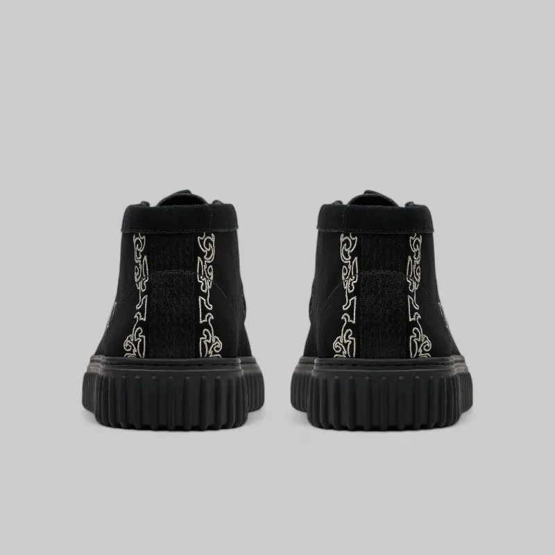X Pleasures Torhill Woven - Black Suede