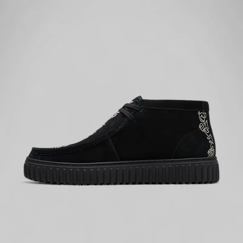 X Pleasures Torhill Woven - Black Suede