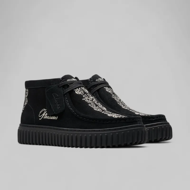 X Pleasures Torhill Woven - Black Suede