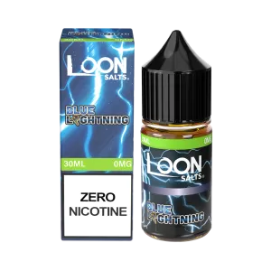 ZERO NICOTINE LOON SALTS -  BLUE LIGHTNING